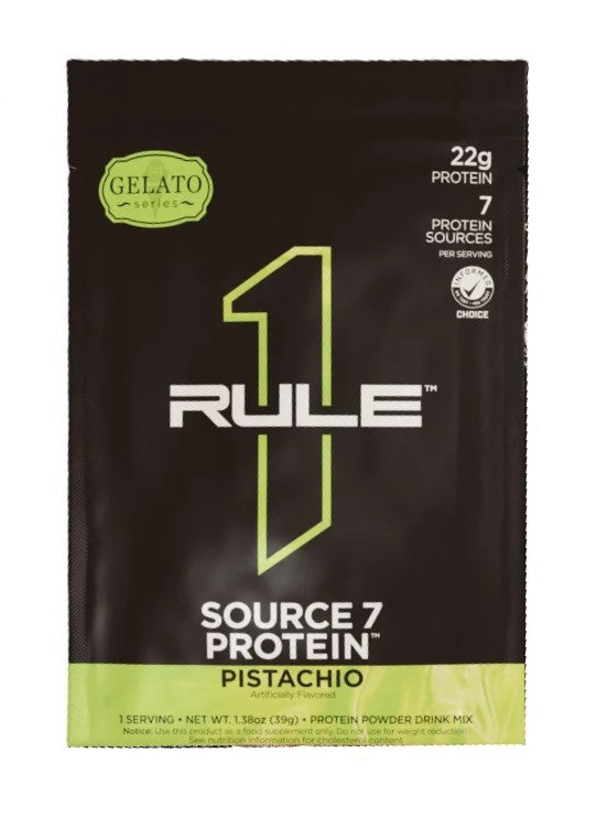 Source7 Protein, Pistachio Gelato - 39g (1 serving) - Rule One