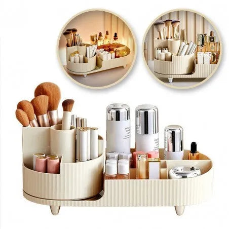 ECARLA Brush organizer - swivel cream CB56K - Kosmetika