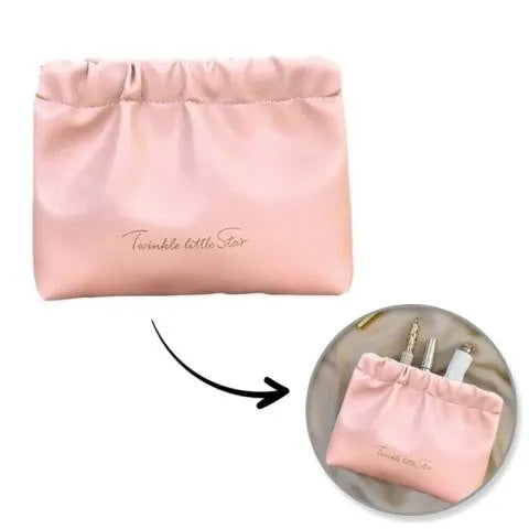 ECARLA Cosmetic sachet pink KS147R - Kosmetika