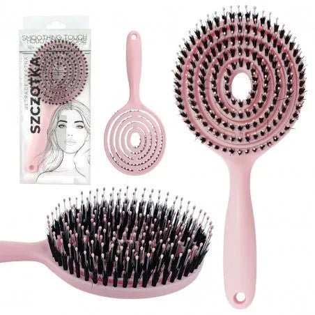 ECARLA Hair and Head Massage Brush SCZ09 - Kosmetika
