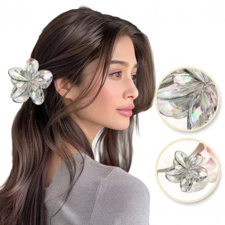 ECARLA hair buckle XL iridescent flower - SP317SZ - Kosmetika