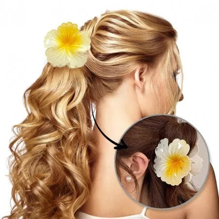 ECARLA Hair Clip XL Hibiscus Flower SP385 - Kosmetika