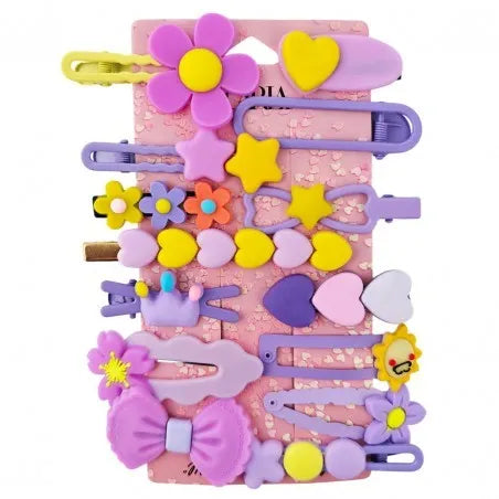 ECARLA Hair pins - 14in1 set SP412 - Kosmetika