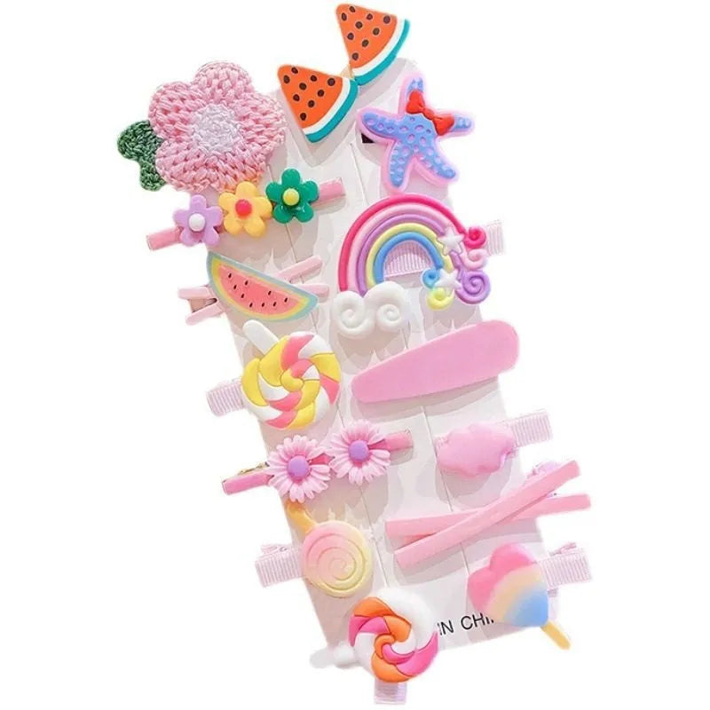 ECARLA Hairpins - 14in1 rinkinys Pink Sugar SP291 1 pakuotė - 14 vnt. - Kosmetika