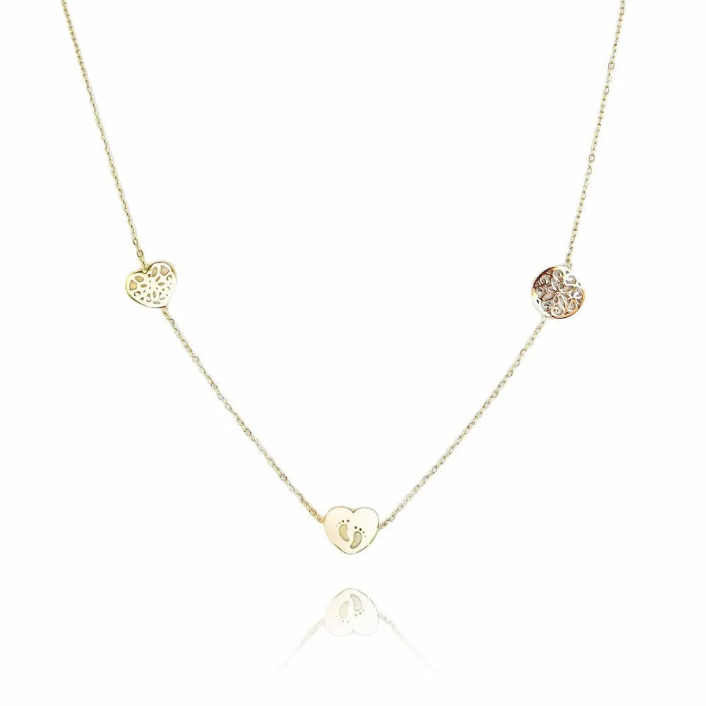 ECARLA Jewelry Kaklo papuošalas nerūdijančio plieno NST204 - Kosmetika