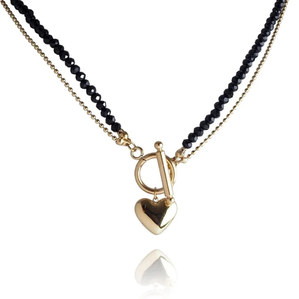 ECARLA Stainless steel necklace NST2066 1 vnt - Kosmetika