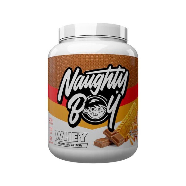 Advanced Whey, Milk Chocolate Caramel Biscuit - 2010g - Naughty Boy