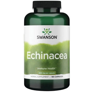 Echinacea - Ežiuolė - 400 mg - N180 - Swanson - Papildai