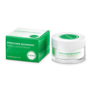 ECOCERA Loose Powder Barley - tinka visiems odos tipams 15g - Kosmetika