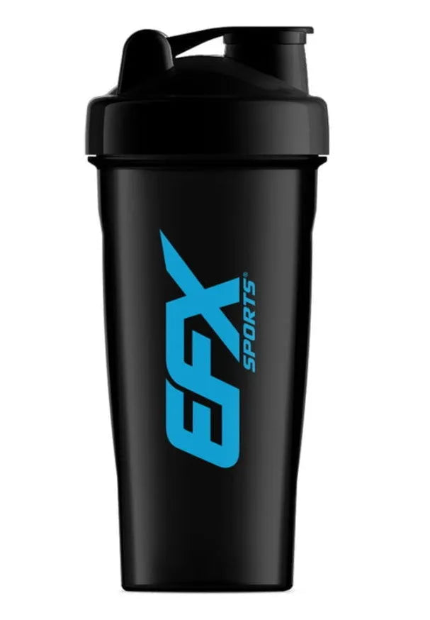 EFX Sports Shaker Black Blue - 600 ml - Sporto papildai