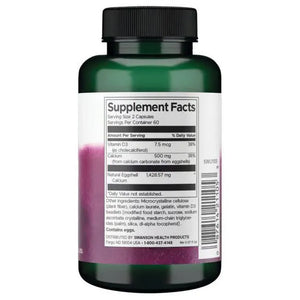 Eggshell Calcium with Vitamin D3 - Kalcis - N120 - Swanson - Papildai