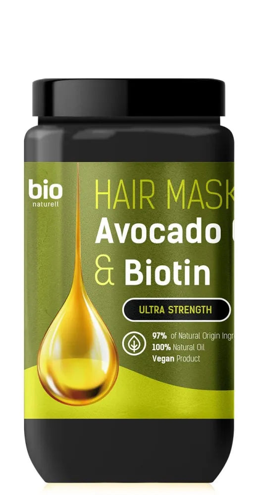 ELFA BION Kaukė su avokadų aliejumi ir biotinu 946ml - Kosmetika