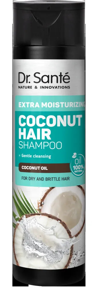 ELFA Dr Santé Shampoo 250ml Kokosų Aliejus - Kosmetika