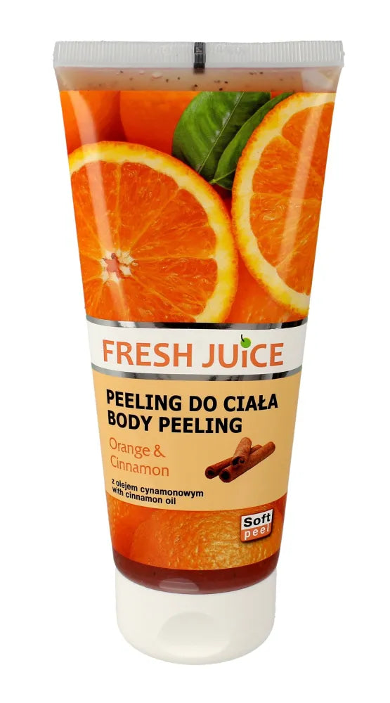 ELFA Fresh Juice Body scrub - Apelsinų cinamonas 200 ml - Kosmetika
