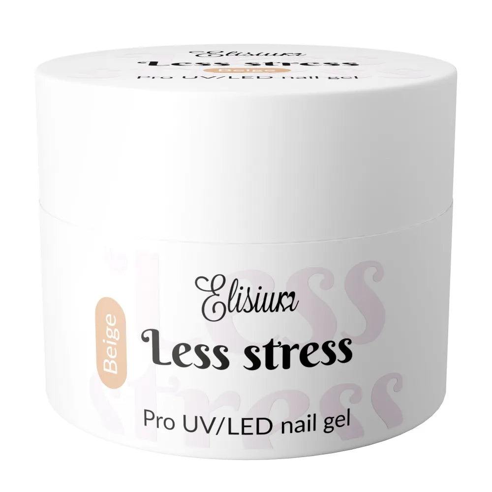 ELISIUM Less Stress Builder Nagų formavimo gelis - Beige 40ml - Kosmetika