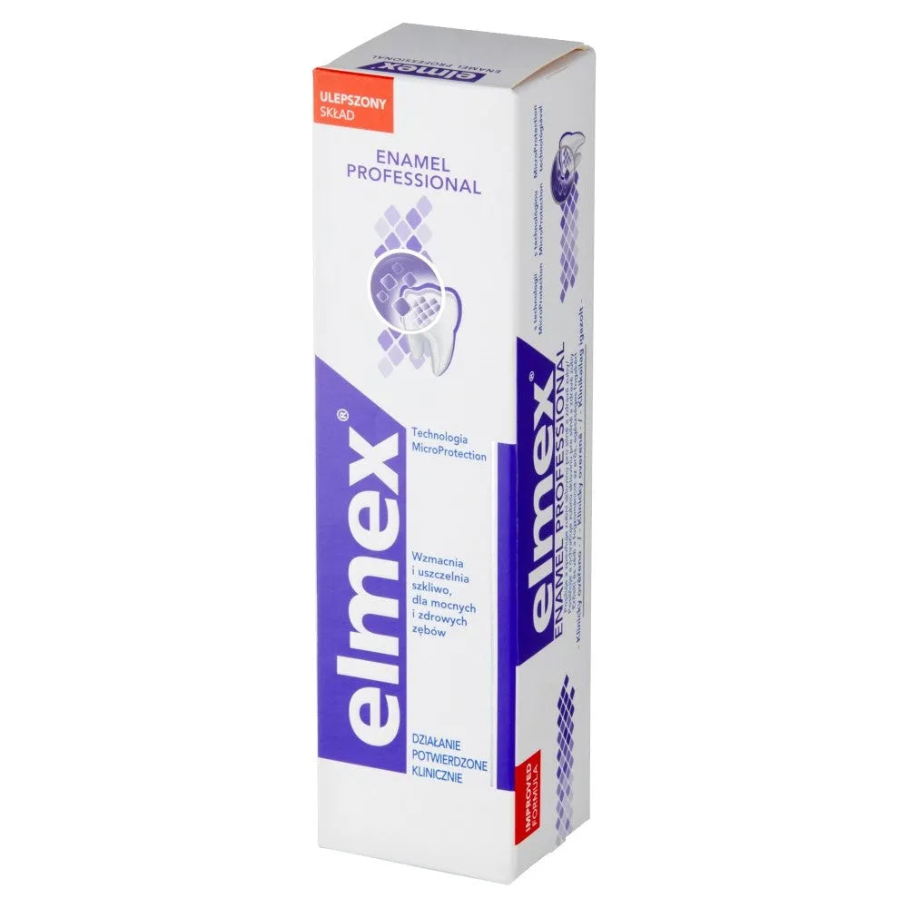 Elmex Enamel Professional Toothpaste dantų emalio apsaugai 75ml - Kosmetika