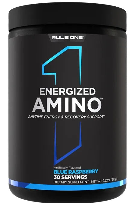 Energized Amino Blue Raspberry - 270g - Rule One - Sporto papildai
