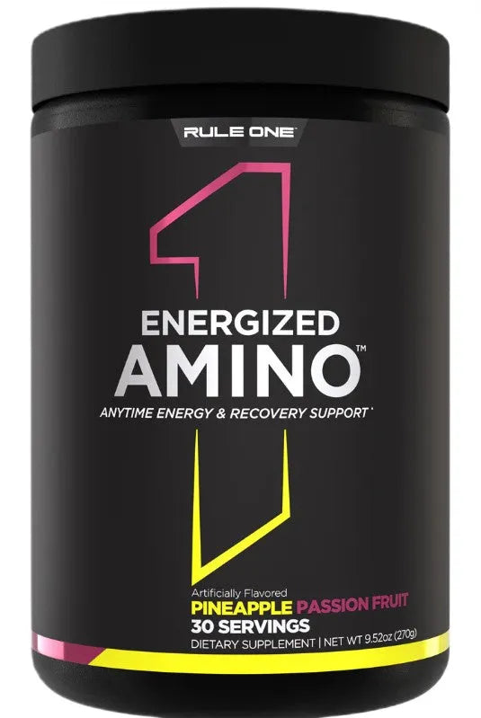 Energized Amino Pineapple Passion Fruit - 270g - Rule One - Sporto papildai