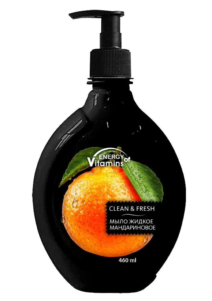 ENERGY OF VITAMINS Orange Fresh skystas muilas 460ml - pompa - Kosmetika