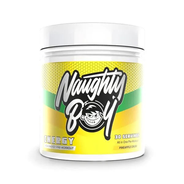 Energy Pineapple Crush - 390g - Naughty Boy - Sporto papildai