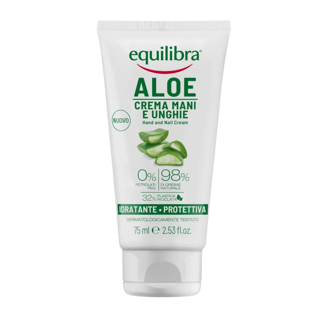 EQUILIBRA ALOE rankų ir nagų kremas 75 ml - Kosmetika