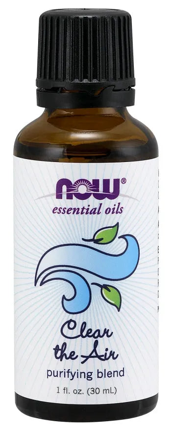 Essential Oil Clear the Air Blend - 30 ml - NOW Foods - Papildai