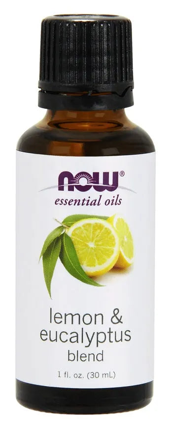 Essential Oil Lemon & Eucalyptus Blend - 30 ml - NOW Foods - Papildai
