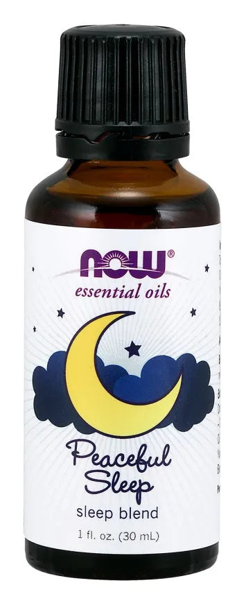 Essential Oil Peaceful Sleep - 30 ml - NOW Foods - Papildai