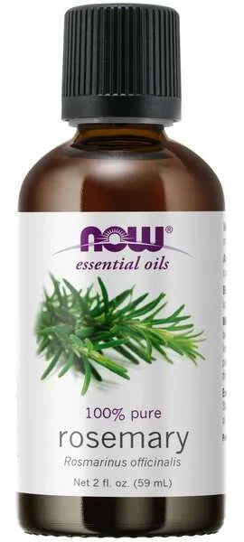 Essential Oil Rosemary - 59 ml - NOW Foods - Papildai