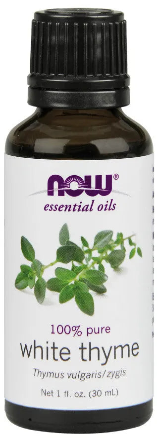 Essential Oil White Thyme - 30 ml - NOW Foods - Papildai