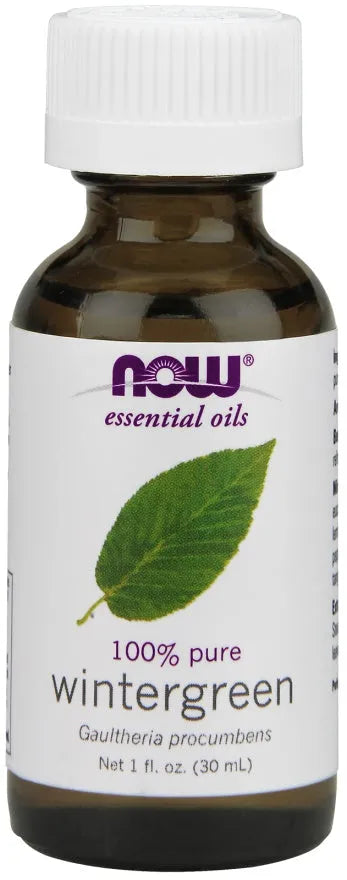 Essential Oil Wintergreen - 30 ml - NOW Foods - Papildai