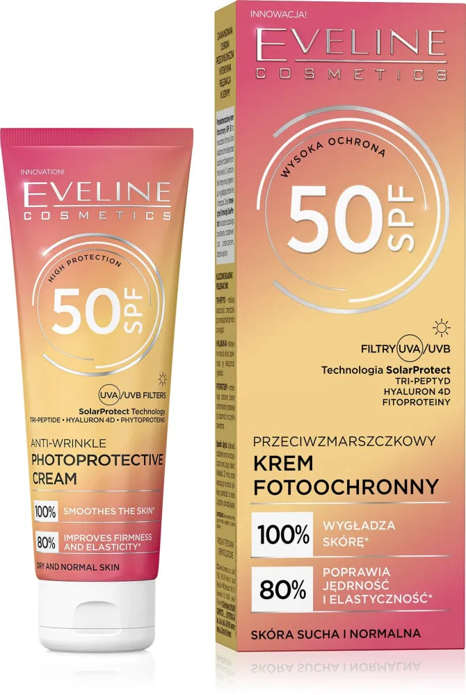 EVELINE Anti-Wrinkle Face Cream SPF50 30ml - Kosmetika