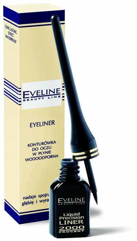 Eveline Black akių pieštukas buteliuke - Kosmetika