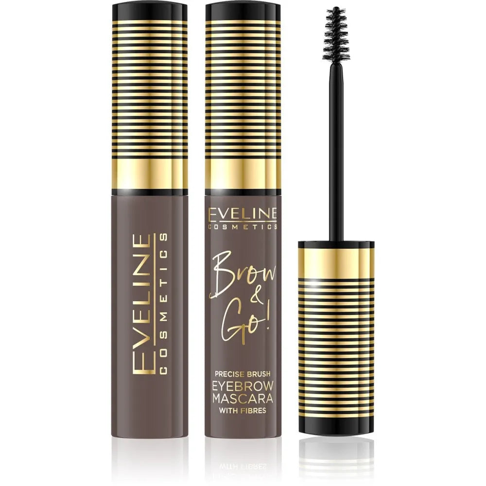 Eveline Brow & Go Eyebrow Styling Gel Nr. 01 Šviesus 6ml - Kosmetika