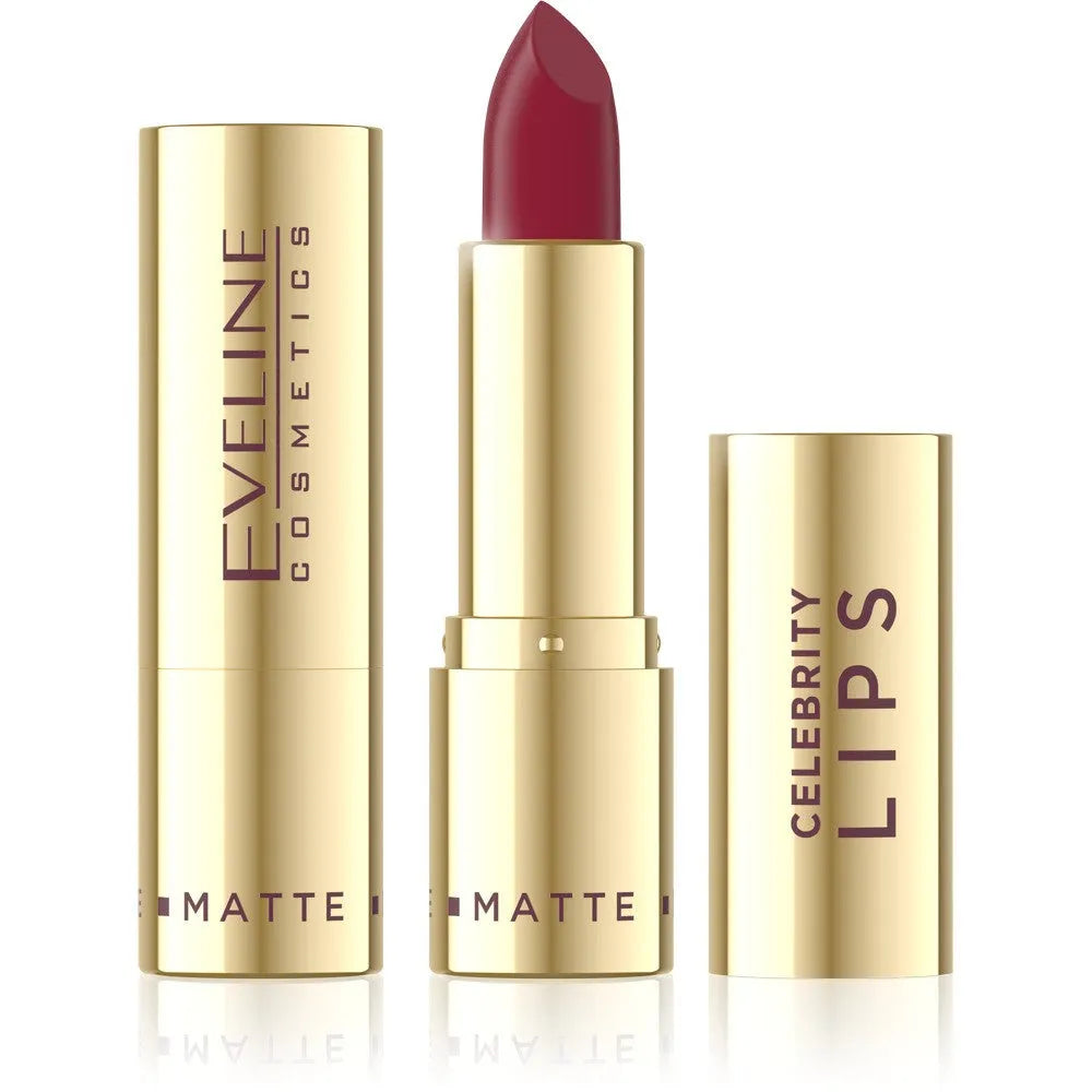 EVELINE Celebrity Lips Creamy lūpų dažai su matiniu efektu Nr. 517 - Kosmetika
