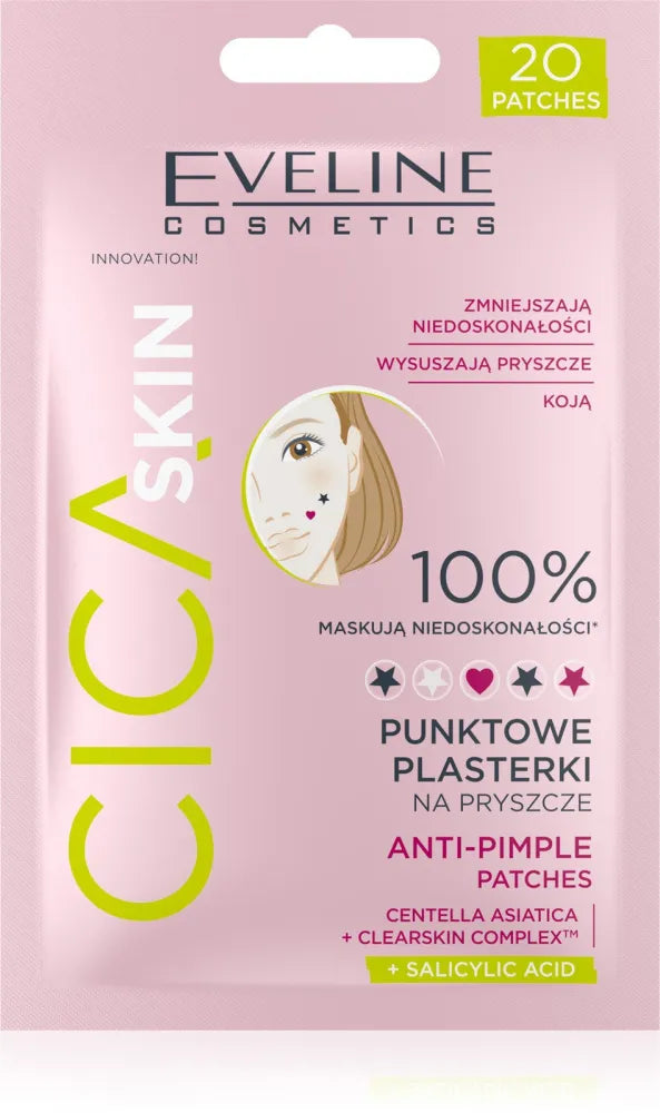 EVELINE CICA SKIN Spot patches for pimples 20 pcs. - Kosmetika