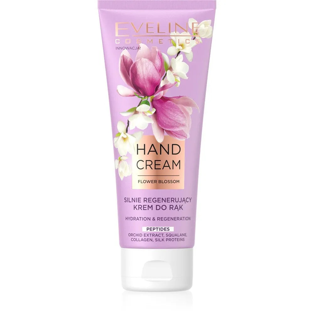 EVELINE HANDS Cream 75ml Gėlių žydėjimas regeneracija. - Kosmetika