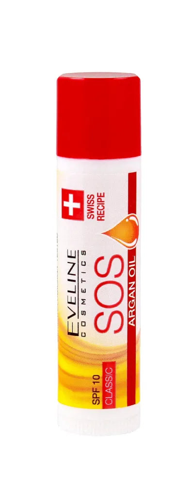 Eveline Lipstick - apsauginė lūpų balzamas SOS classic 1 vnt - Kosmetika