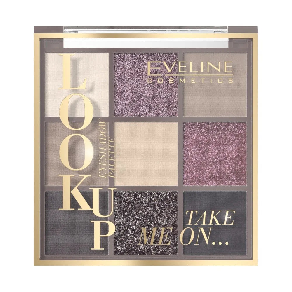 Eveline Look Up Eyeshadow Palette (9) Take Me On... 1vnt - Kosmetika
