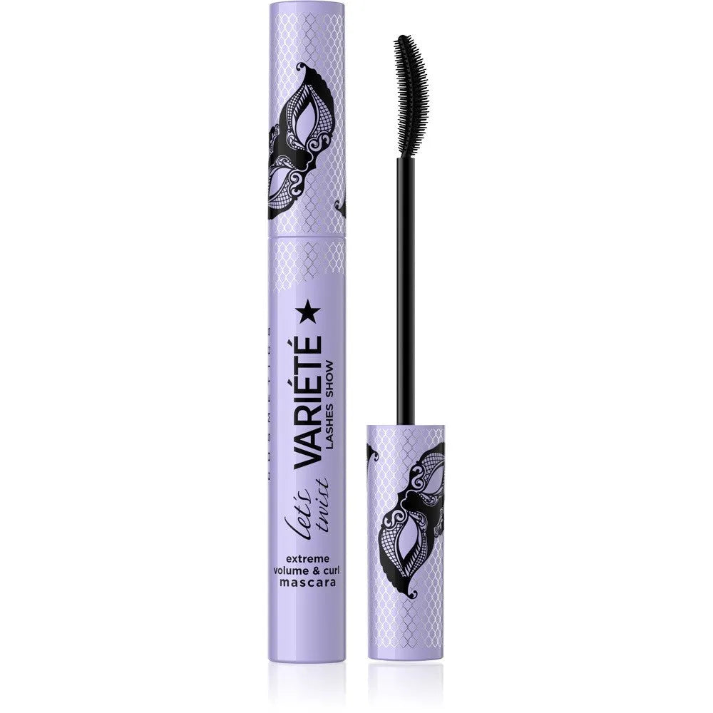 Eveline Maskara Variete Let’s Twist - tūrinį didinantis ir garbanojantis tušas 10ml - Kosmetika