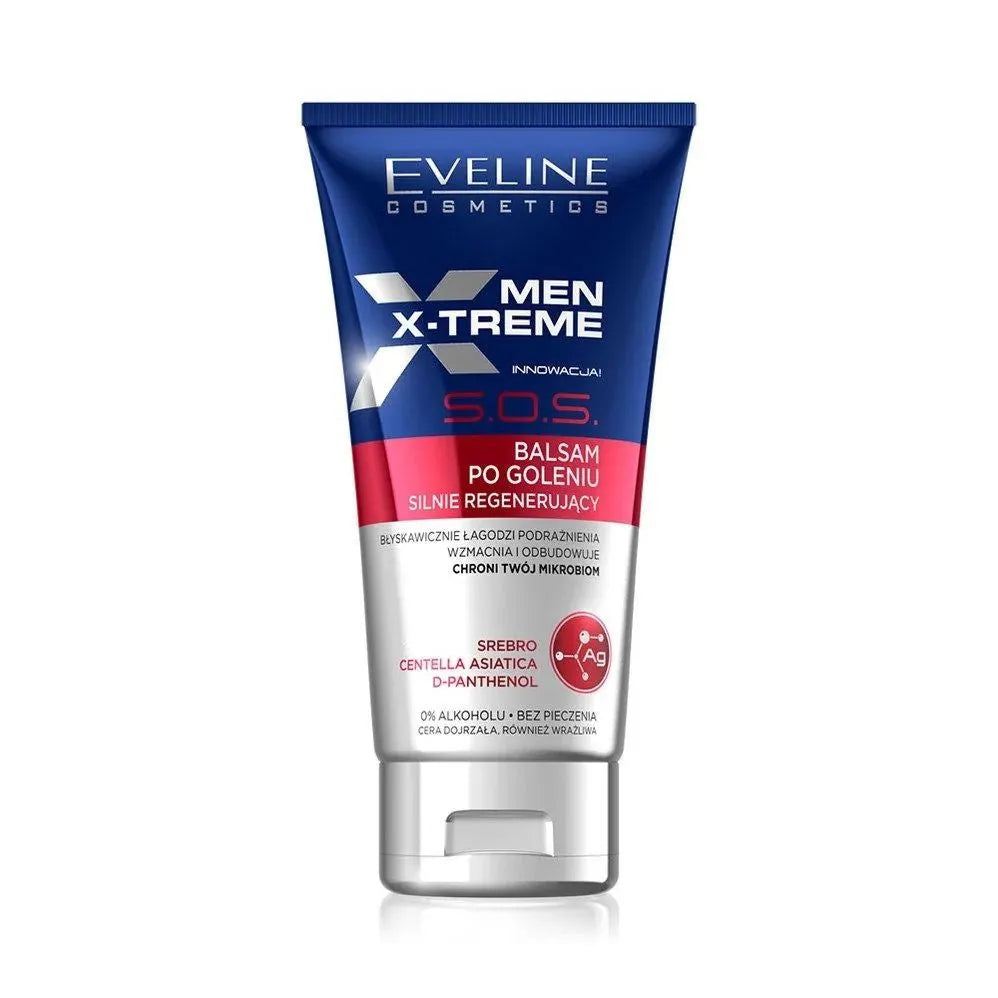 Eveline Men X-Treme Aftershave Balm Stipriai Regeneruojantis - S.O.S. 150ml - Kosmetika