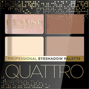Eveline Quattro Eyeshadow Quad Nr. 05 3.2g - Kosmetika