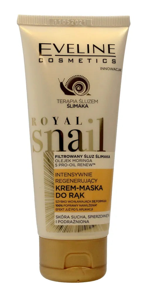 Eveline Royal Snail Intensively regeneruojantis rankų kremas-maska 100ml - Kosmetika