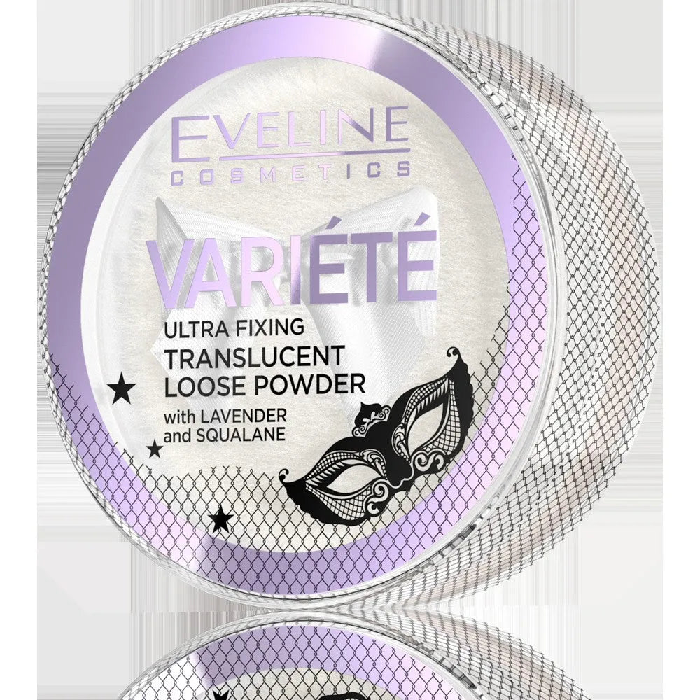 EVELINE Variety skaidrus birus pudra su levandomis ir skvalanu 5g - Kosmetika