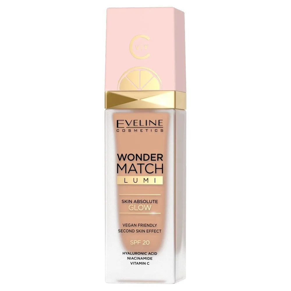 EVELINE Wonder Match Illuminating Foundation Nr. 25 30ml - Kosmetika