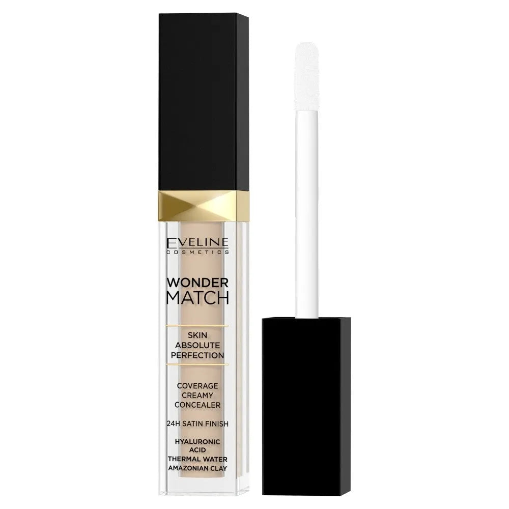 Eveline Wonder Match Liquid Concealer Nr. 05 Porcelianas 7ml - Kosmetika