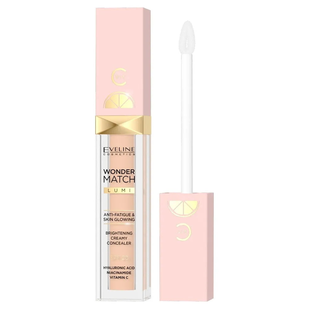 EVELINE Wonder Match Lumi Apšviečiantis Veido Korrektorius Nr. 15 6.8ml - Kosmetika