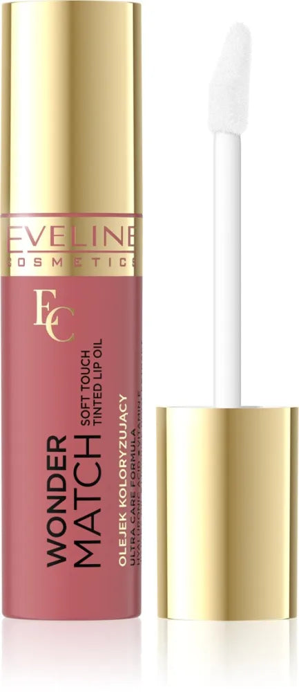 EVELINE Wonder Match Maitinantis Lyginantis Lūpų Aliejus Nr. 04-Aviečių Sorbetas 5 ml - Kosmetika