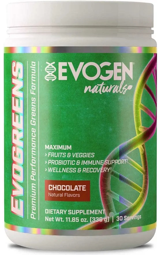 Evogreens Naturals Chocolate - 336g - Evogen - Sporto papildai
