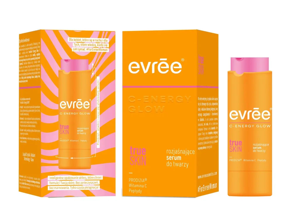 EVREE C-Energy Glow Brightening Face Serum True Skin 25 ml - Kosmetika